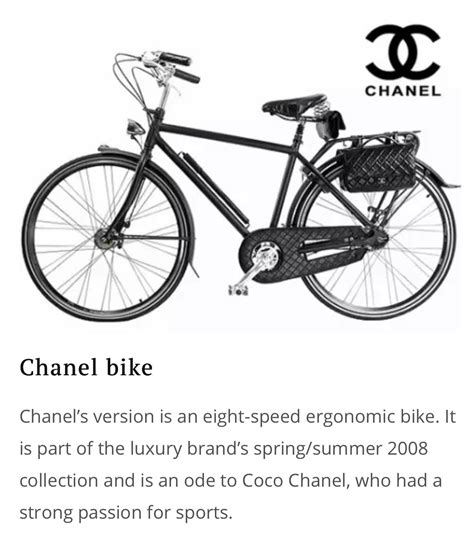 weatherly Chanel bicycle